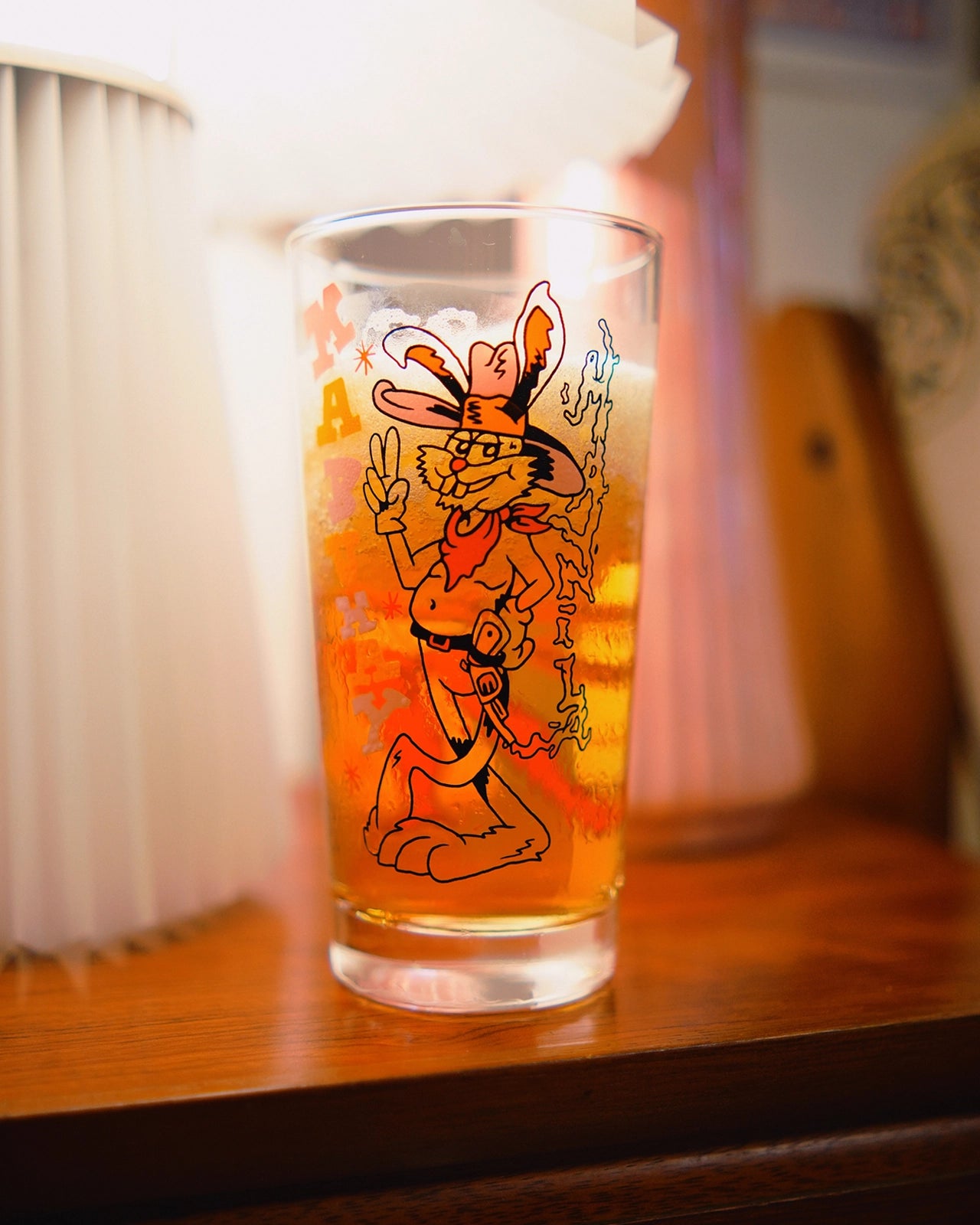 Bobby & Bambi Highball Drinking Glass